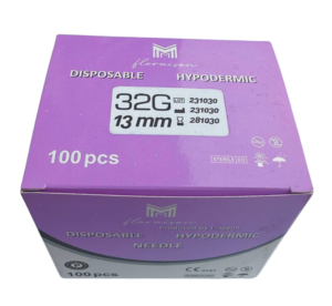 Mezoterapi İğne Ucu 32g 13 MM 100 Adet / Kutu