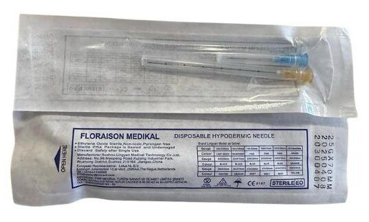 Dolgu Kanül 25G 70mm 50 Adet