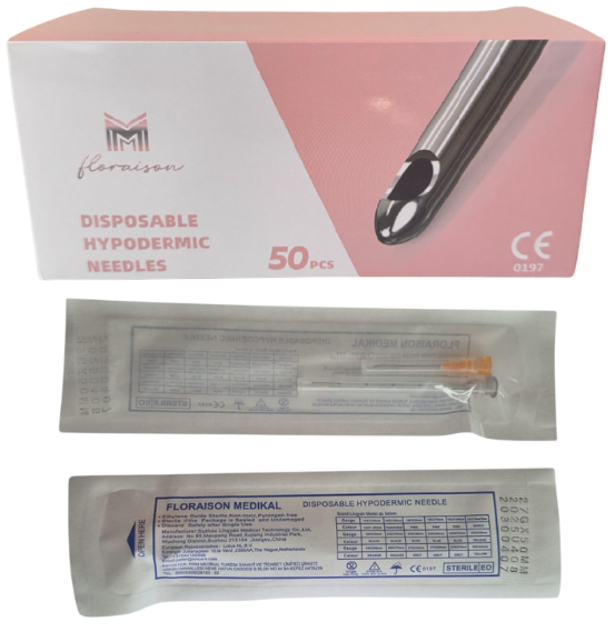 Dolgu Kanül 27G 38mm 50 Adet