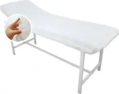 Tek Kullanımlık Lastikli Sedye Örtüsü 80x220 50 Adet