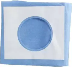 75x75cm Steril Cerrahi Delikli Serviyet Örtüsü (10 Adet)