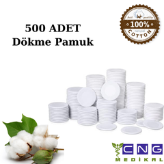 Makyaj Pamuğu Disk Pamuk 500 Adet