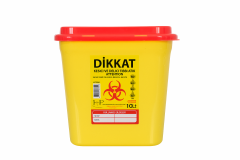 Tıbbi Atık Kovası 10 LT